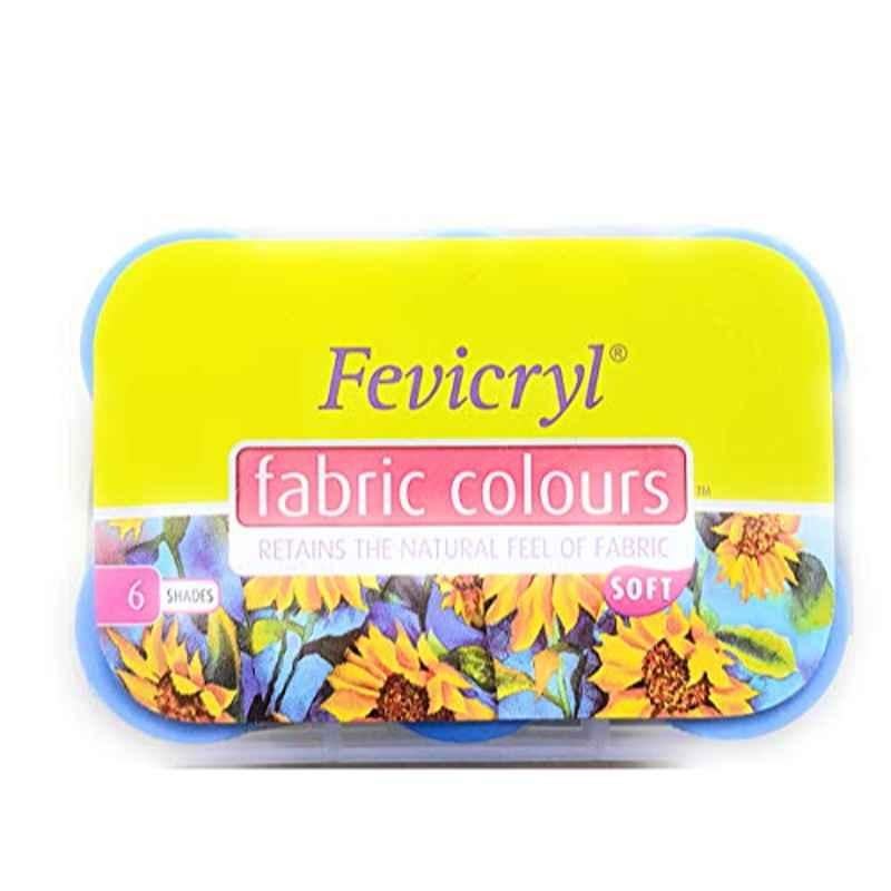 Fevicryl 6 Pcs 10ml Fabric Colour Box (Pack of 2)