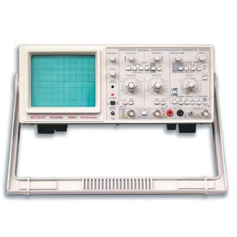 Metravi OS-5030C Oscilloscope with component test facility 30 MHz