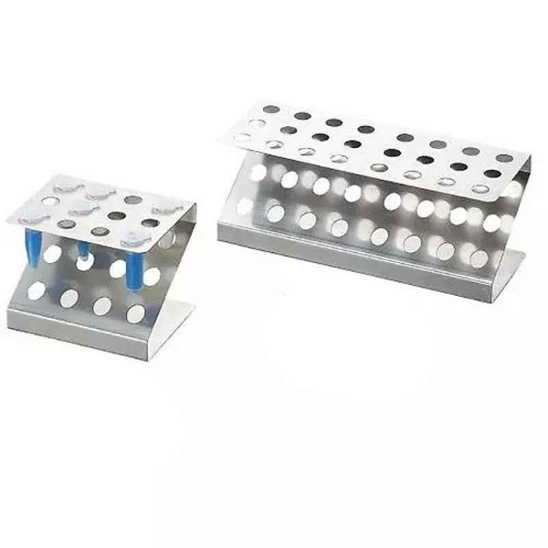 Lab Plus Stacked Micro Tube Rack Stainless Steel, LP-8657