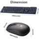 Zebronics COMPANION 102 Combo of Wireless Keyboard & Mouse