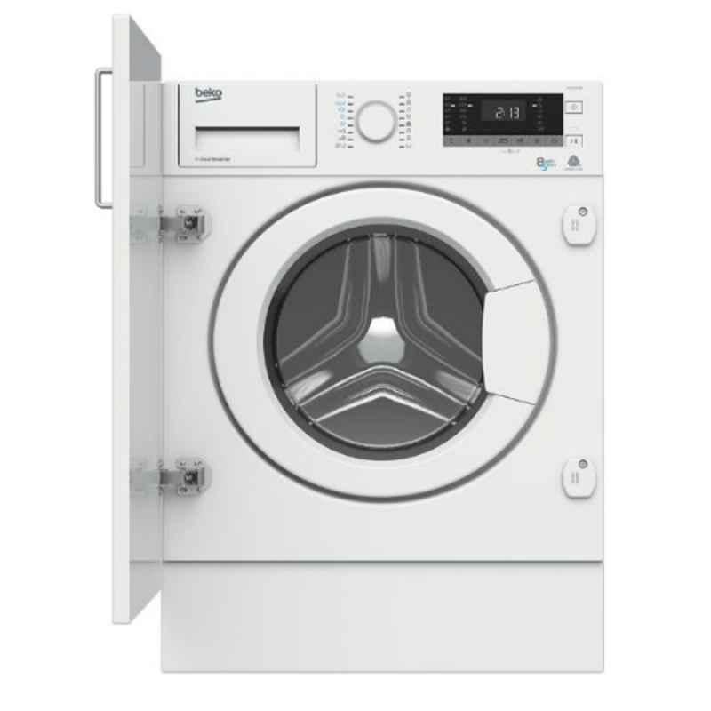 Beko 8kg 1400rpm 16 Programs Fully Automatic Front Load Washer & Dryer, HITV8733B0