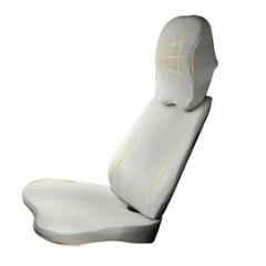 Betterhood Memory Foam Grey 3 in 1 Backrest, Headrest & Seat Cushion Combo for Chairs, Size: Universal