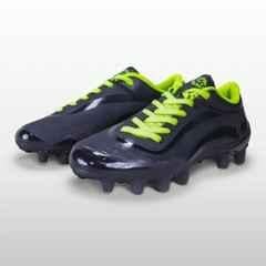 Nivia Airstrike Black & Green Football Shoes for Men, Size: 6