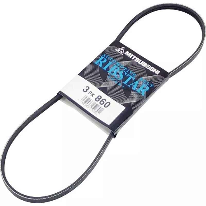Mitsuboshi Rib Star 860mm 3 Threaded PK-Type Belt, 3PK860