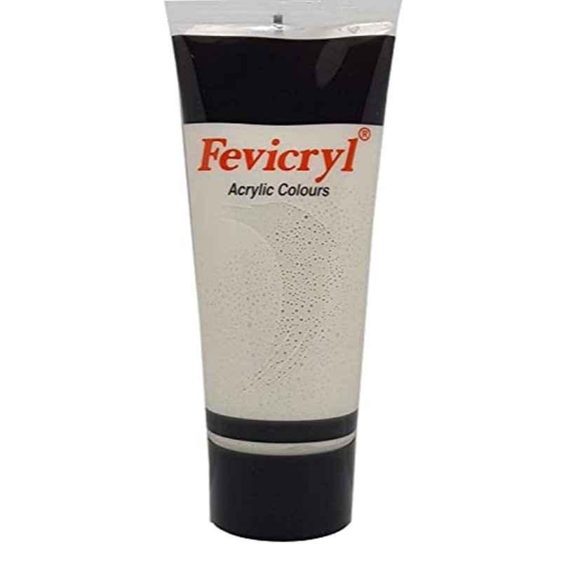 Fevicryl 200ml Acrylic Silver Satin Paint Tube, AC24