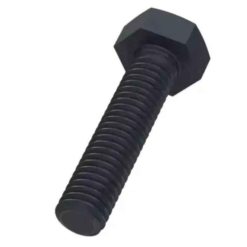 TVS 7/8x4 inch Cold Forged High Tensile Hexagonal Head Bolt/Screw, Grade: R, BSW/BSF (Pack of 10)