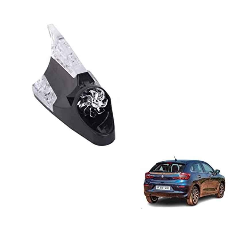 Kozdiko Black Auto Wind Power LED Light Shark Fin Car Antenna for Maruti Suzuki Baleno Facelift 2022
