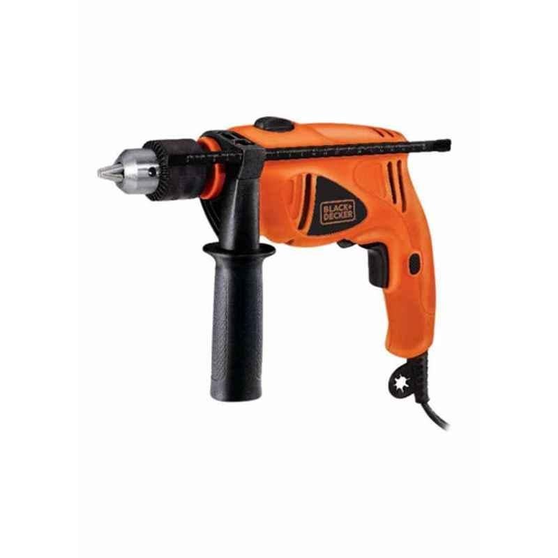 Black & Decker 550W 220V Orange & Black Hammer Drill, HD5513V-B5