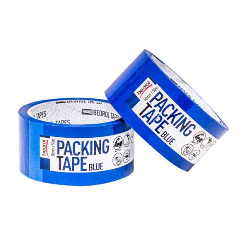 Beorol 50mx50mm BOPP Blue Packaging Tape, KSPL