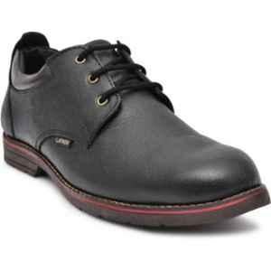 Cloudland S3 Steel Toe Polyurethane Sole Black Leather Safety Shoes for Men, CL05-Black-6