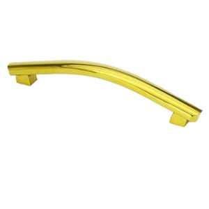 RAB Compass C 128mm Zinc PVD Gold Finish Drawer Pull Handle (Pack of 3)