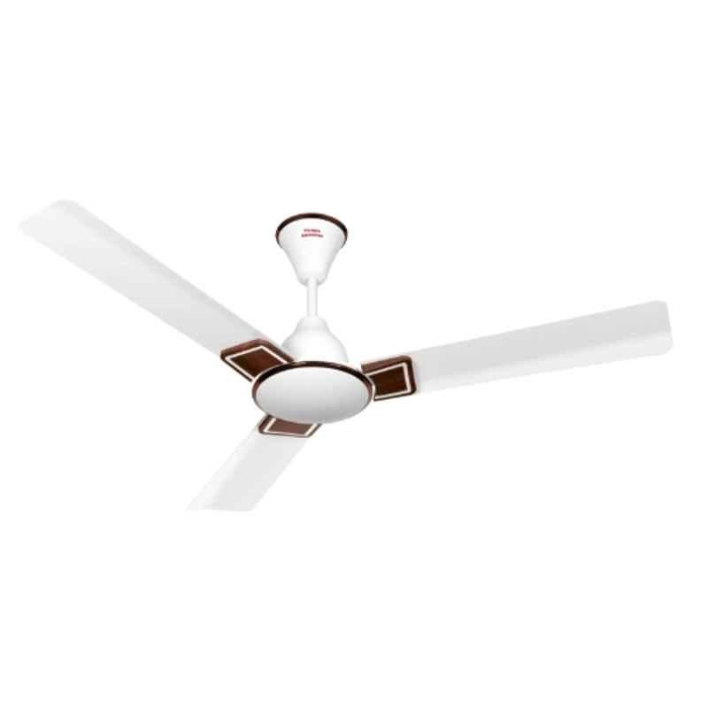 Victura Airmotion Airborne 47W 360rpm White & Wooden 1 Star Ceiling Fan, Sweep: 1200 mm