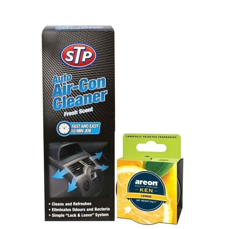 STP Combo of Auto Air-Con Cleaner & 35g Areon Ken, AIRCLEAN+AREON-KEN
