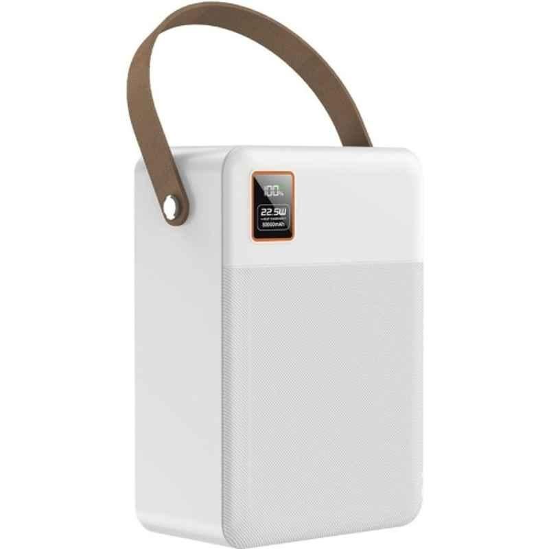 Onelife Power 18 22.5W 8000mAh White Wired Power Bank with 6 Months Warranty