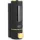 Acrome 400ml Plastic Matte Black & Golden Liquid Soap Dispenser