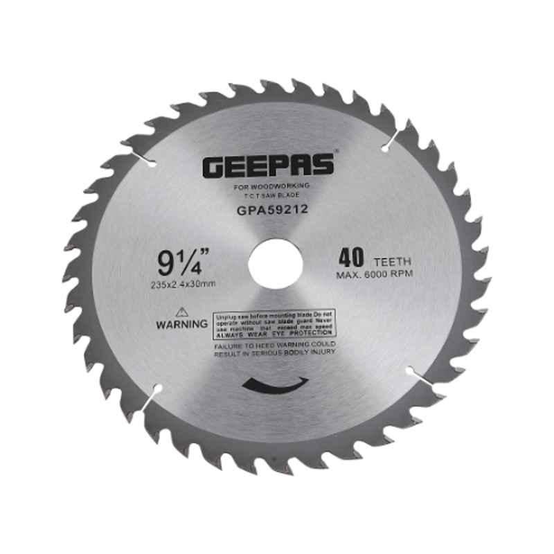 Geepas 235x30mm Professional Circular Saw Blade, GPA59212