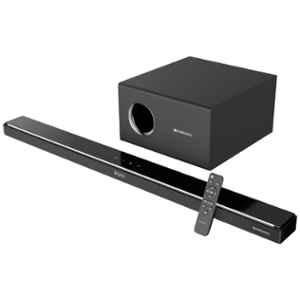 Zebronics Ababa 1 200W Black Soundbar with Subwoofer & Remote Control
