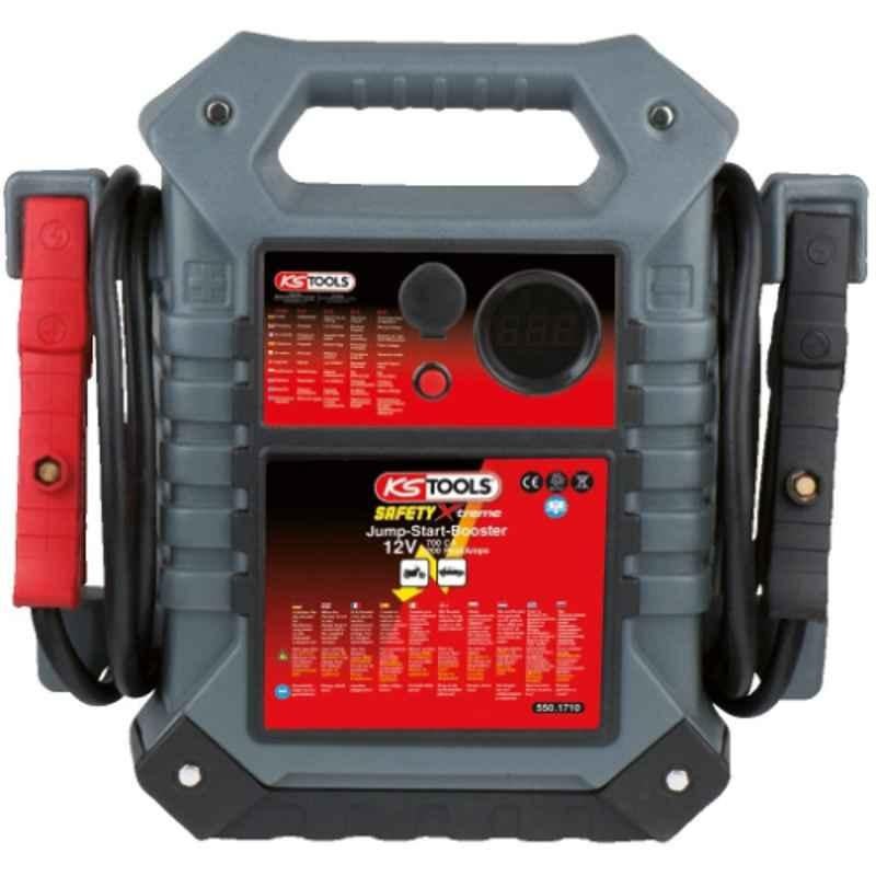 KS Tools 12+24V 1400A Battery Booster Mobile Starting Aid, 550.1720