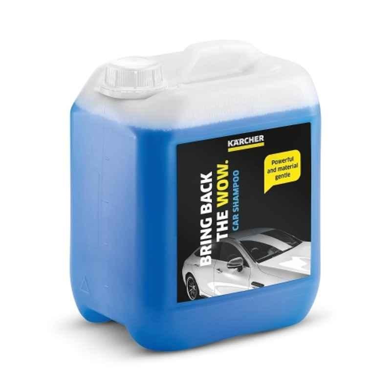 Karcher 5 Litre Car Shampoo with Concentrated, Powerful Yet Gentle Cleaning Formula, Removes Dirt & Grime for All Car Surfaces