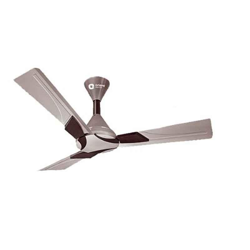 Orient Wendy 70W Topaz Gold & Brown Premium Ceiling Fan with Remote, Sweep: 1200 mm