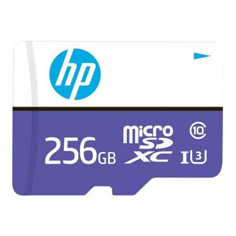 HP 256GB Purple & White Micro SD Memory Card with Adapter