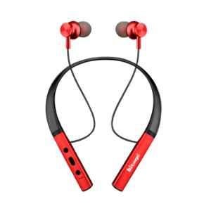 Hitage Red Premium Sports Bluetooth Neckband Earphone with 21hr Music Time, NBT-765