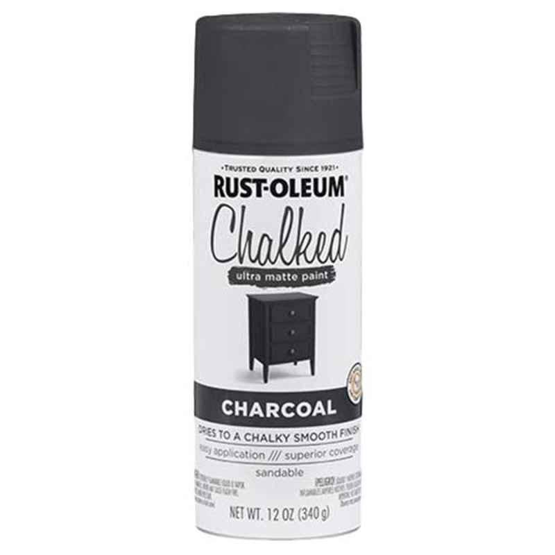 Rust-Oleum Chalked 335ml Charcoal 302590 Ultra Matte Paint Spray