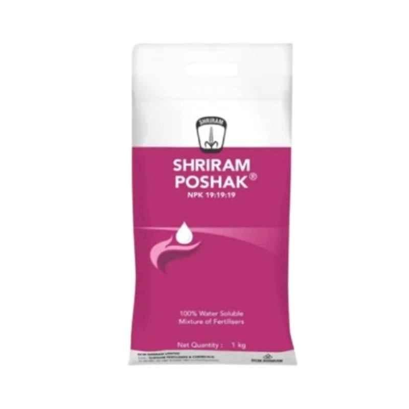 Shri Ram Poshak 1kg NPK 19:19:19 Sulphate Fertilizer for Balanced Growth (Pack of 3)