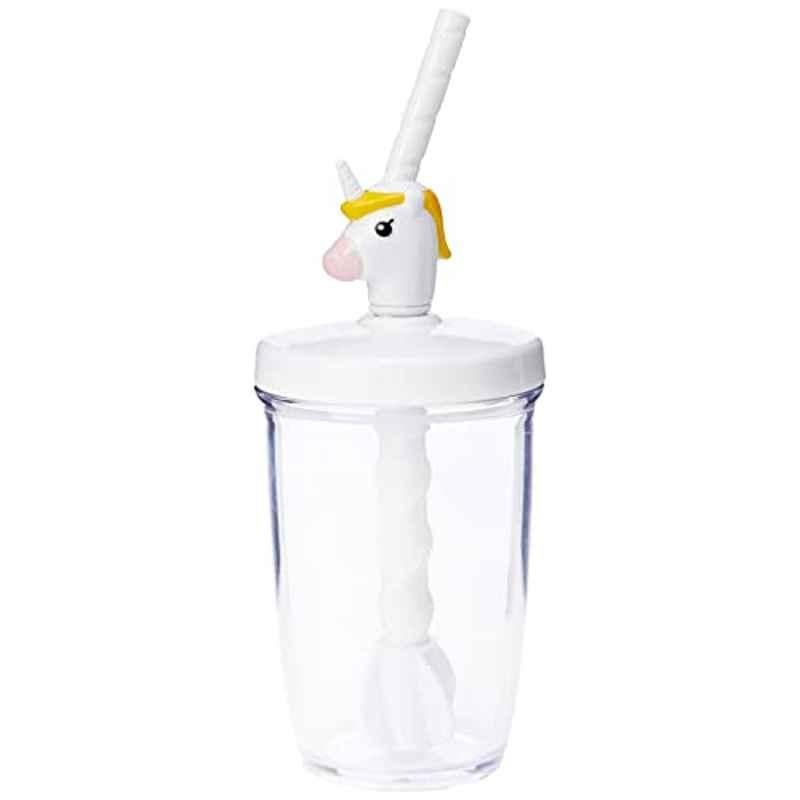 Joie 10 oz Plastic White Drinking Straw, 16162