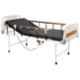 Wellsure Healthcare WSH-1204 Mild Steel Pre-Treated Epoxy Powder Coated Delux Attendant Bed