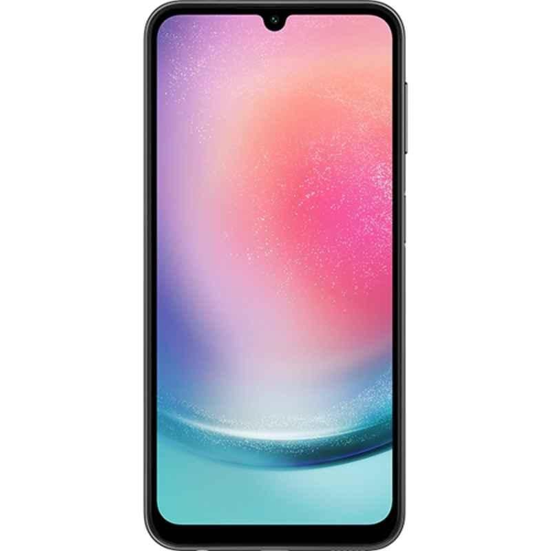 Samsung Galaxy A24 6.5 inch 4/128GB Black 4G Smartphone, SM-A245FZKUMEA