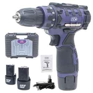 OEM CD01 12V 1500mAh Cordless Drill Machine with 2 Batteries