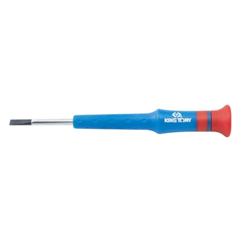 King Tony 2.5x40mm Slotted Head Precision Screwdriver, 14322515