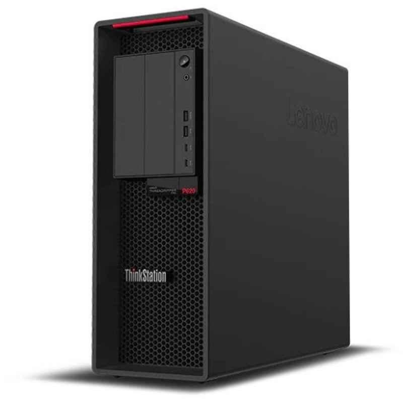 Lenovo ThinkStation P620 1000W 64GB/1TB Black AMD Ryzen Thread Ripper PRO Tower Desktop, 30E000CHAX