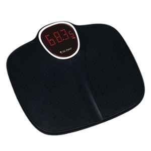 Dr Odin EB-7010 Black Digital Electronic Personal Health Body Weighing Machine with 4 Sensor Technology