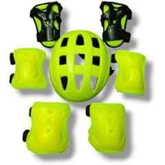 STYRKR Neon New Protective Skating/Cycling Guard Kit | Multi Sport Gear for Kids 16 Cycling Kit