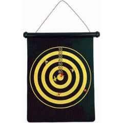 Matrica 50.8cm Multicolour Magnetic Roll-up Bullseye Dartboard with 6 Darts
