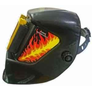 Cindrella 90x110mm Plastic Black Welding Helmet