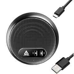 Audio Array AM-C10 USB Plug & Play Conference Microphone with Speaker, Volume Control & Mute Button