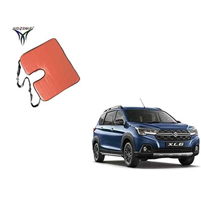 Kozdiko PU Tan Seat Rest Cushion Pillow for Maruti Suzuki XL6