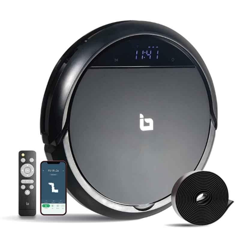 iBELL 1300Pa Black Robot Vacuum Cleaner, RVCNW BLK