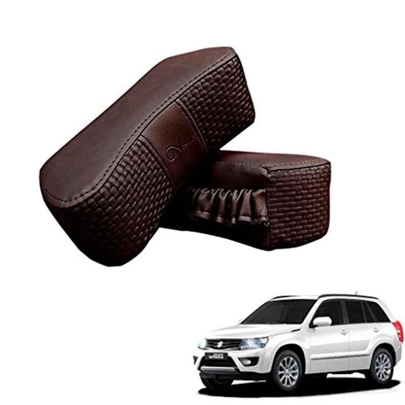 Kozdiko 2 Pcs Memory Foam Cola Neck Rest Cushion Pillow Set for Maruti Grand Vitara