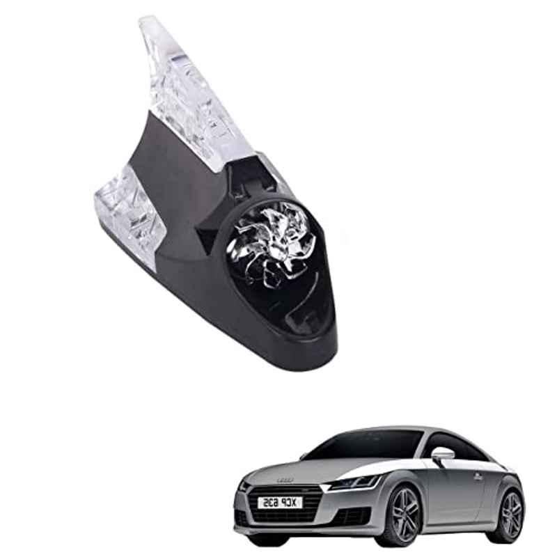 Kozdiko Black Auto Wind Power LED Light Shark Fin Antenna Flash Lamp for Audi TT