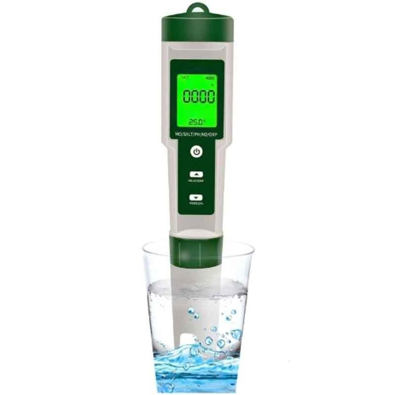 Kerro 10-in-1 pH, EC, TDS, Temp, S.G, ORP, Salt, H2 & Fertile Test Digital TDS Meter pH Tester