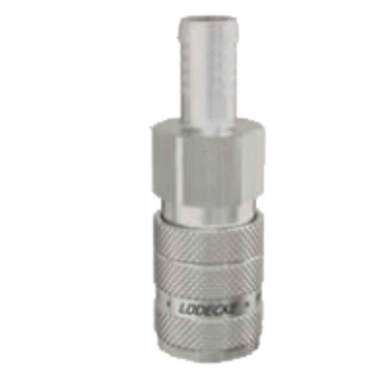 Ludecke ESSCIG13T 13mm Single Shut-off Hose Barb Quick Connect Coupling