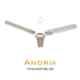 Havells Andria 75W Pearl White Ceiling Fan, FHCADSTPWT48, Sweep: 1200 mm