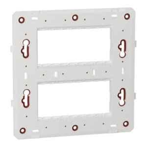 Schneider Electric Unica Pure 2x4 Module White Fixing Frame, UNPGP8MSQ