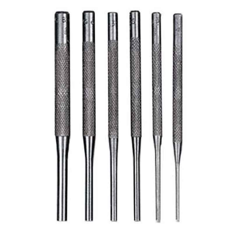 Groz 5mm 6 inch Round Shank Pin Punch, PPR/3-16