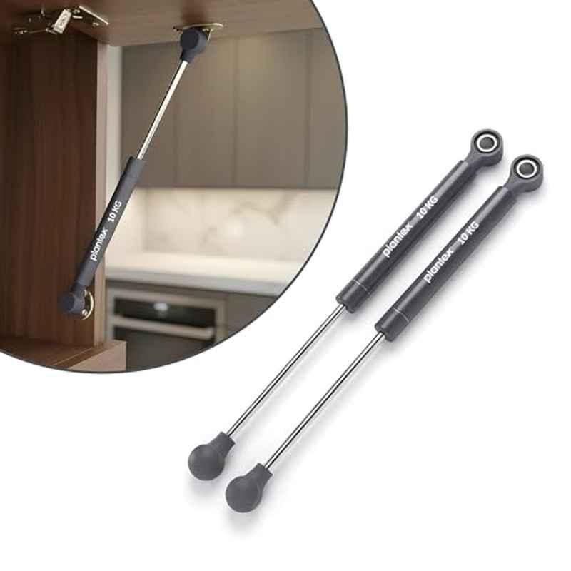 Plantex 10 Inch 10kg Galvanized Steel Silver & Grey Hydraulic Gas Spring