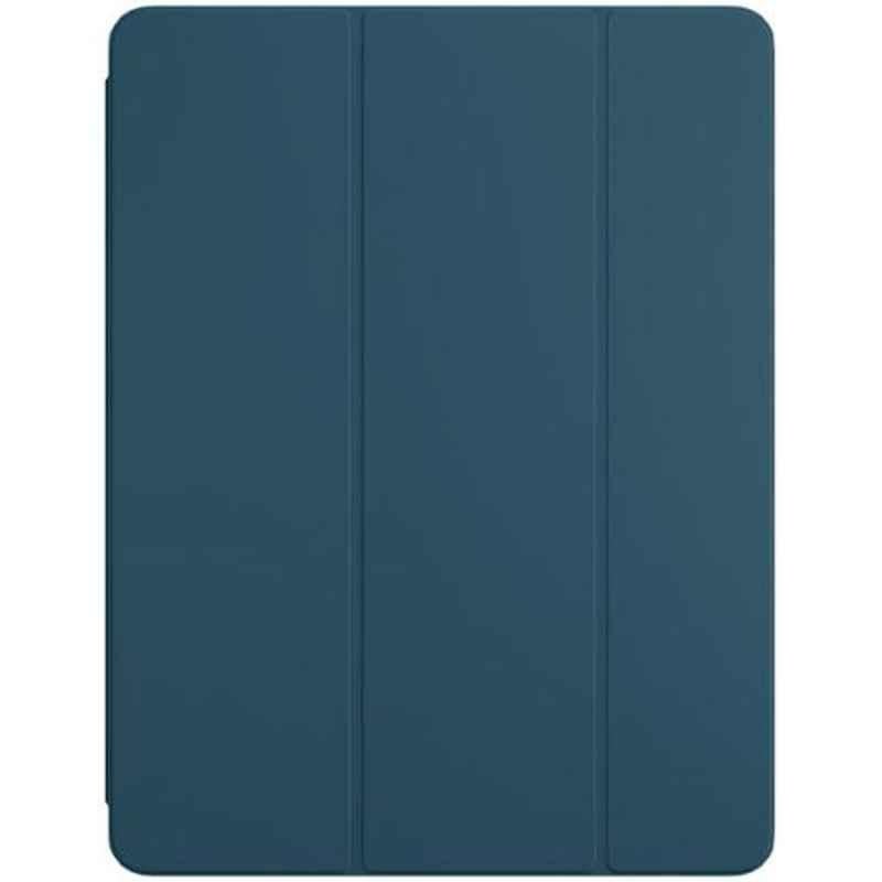Apple Polyurethane Marine Blue Smart Folio for iPad Pro 12.9 inch 6th Gen, MQDW3ZE/A